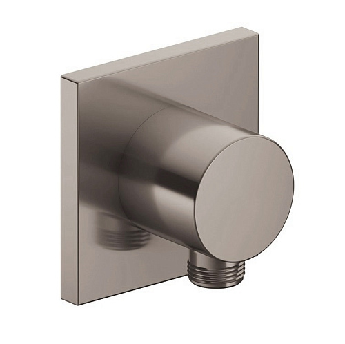 Подключение Keuco 59547050002 IXMO для душевого шланга DN 15, никель шлифованный Подключение Keuco 59547050002 IXMO для душевого шланга DN 15, никель шлифованный