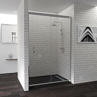 Душевая дверь RGW PA-12 01081211-11 Passage раздвижная 110х195 см, прозрачное стекло