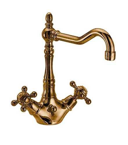 Сет №1020_F5091BR, Смеситель для раковины (Bronze) Сет №1020_F5091BR, Смеситель для раковины (Bronze)