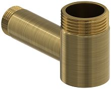 Уголок Сунержа 051-1506-0112 переходной н/ж G 1" нар.р. / G 1/2" нар.р. удл. L-60 мм, состаренная латунь Уголок Сунержа 051-1506-0112 переходной н/ж G 1" нар.р. / G 1/2" нар.р. удл. L-60 мм, состаренная латунь