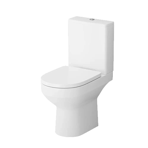 Унитаз-компакт AM.PM C708600SC Spirit 2.0 безободковый, 37х63 см, с сиденьем микролифт, белый Унитаз-компакт AM.PM C708600SC Spirit 2.0 безободковый, 37х63 см, с сиденьем микролифт, белый