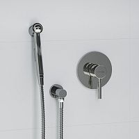 Встраиваемый комплект WasserKRAFT A14156  для биде для биде со шлангом 100 см, хром Встраиваемый комплект WasserKRAFT A14156  для биде для биде со шлангом 100 см, хром