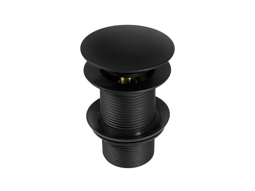 Клапан Deante NHC_B10A Cascada для раковины Click-Clack - без перелива, Nero (черный)