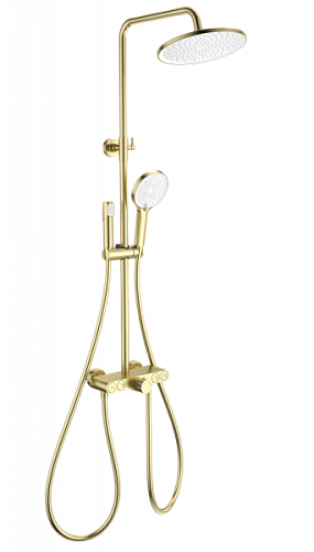 Душевая система с термостатом Wonzon & Woghand  WW-B4113-BG