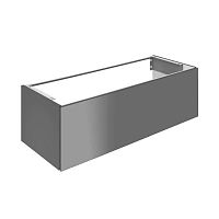 Тумба Keuco 32981290000 Plan под умывальник 120х49 см, инокс матовый/инокс матовый
