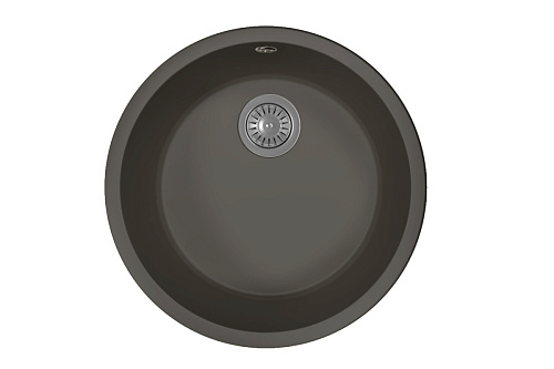 Мойка для кухни Florentina 22.425.D0440.302 Вега 49х49 см, антрацит Мойка для кухни Florentina 22.425.D0440.302 Вега 49х49 см, антрацит снят с производства