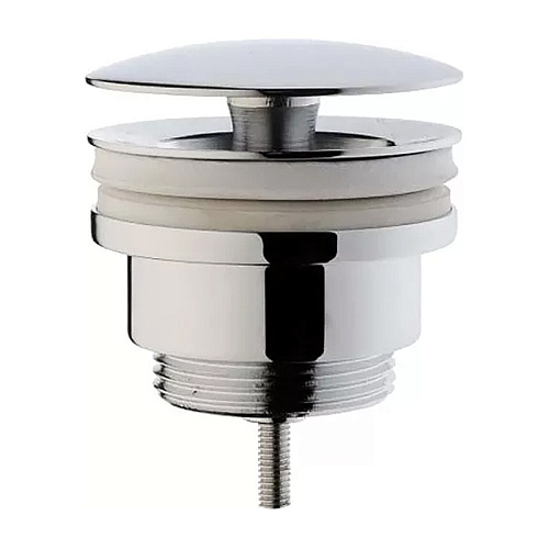 Донный клапан Vitra A45148 Origin для раковин без перелива, не нажимной, хром Донный клапан Vitra A45148 Origin для раковин без перелива, не нажимной, хром