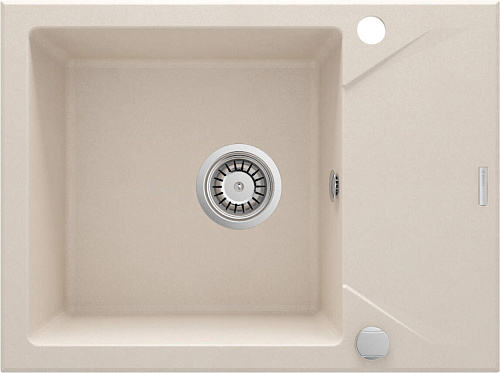 Мойка Deante ZQJ_511A Evora кухонная гранитная 59x44 см, бежевый Мойка Deante ZQJ_511A Evora кухонная гранитная 59x44 см, бежевый