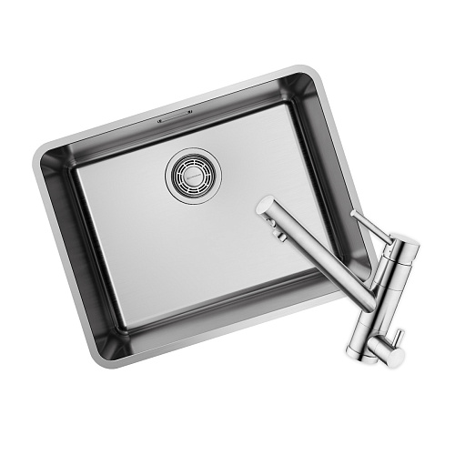 Комплект: мойка+ смеситель Omoikiri 7408.4018 купить недорого в интернет-магазине Керамос Комплект: мойка+ смеситель Omoikiri 7408.4018 купить недорого в интернет-магазине Керамос