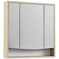 Зеркальный шкаф Акватон 1A192102IFSC0 Инфинити 76х85 см, ясень коимбра