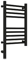 Полотенцесушитель электрический Сунержа 31-5804-5030 Богема 3.0 РЭБ, прямая, 500х300 мм/ МЭМ левый, матовый черный Полотенцесушитель электрический Сунержа 31-5804-5030 Богема 3.0 РЭБ, прямая, 500х300 мм/ МЭМ левый, матовый черный