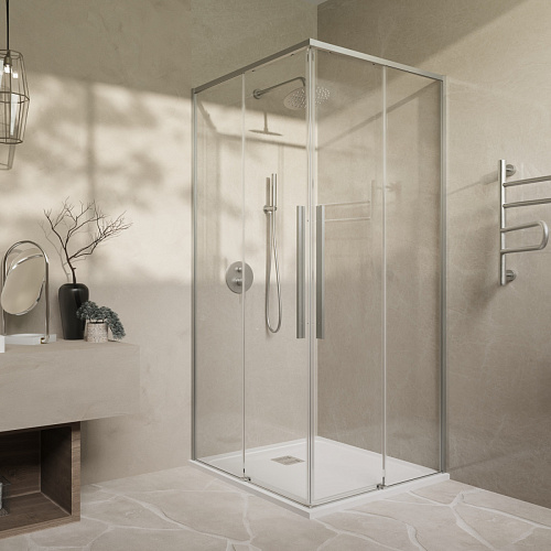 Душевой уголок Vincea Slim-N VSS-4SN8010CLBN