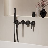 Смеситель для ванны Vincea Villa VTFW-1VL1MB