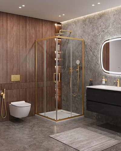 Душевой уголок Cezares MOLVENO MOLVENO-A-2-90-P-BORO