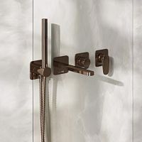 Лейка WasserKraft A291 Asphe, 1-функциональная, розовое золото Лейка WasserKraft A291 Asphe, 1-функциональная, розовое золото