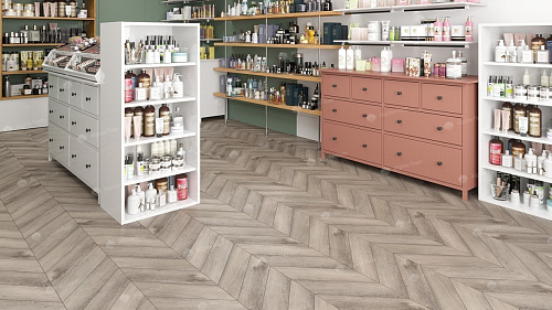 Плитка SPC AlpineFloor АЛЬПИЙСКИЙ ШЕВРОН CHEVRON ALPINE ECO 18-8