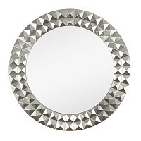 Зеркало Migliore 30583 круглое D80х3.5 см, серебро