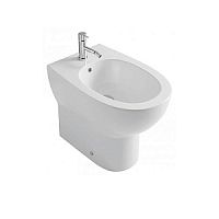 Globo MD009.BI*1  4ALL Биде напольное 54*36см, с 1 отв. под смеситель, с системой скрытого крепежа, цвет белый