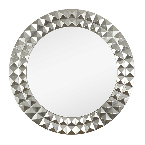 Зеркало Migliore 30583 круглое D80х3.5 см, серебро купить недорого в интернет-магазине Керамос