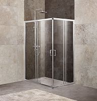 BelBagno UNIQUE-AH-2-100/115-75,90-C-Cr Душевой уголок BelBagno UNIQUE-AH-2-100/115-75,90-C-Cr Душевой уголок