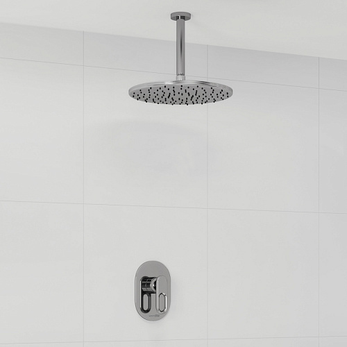 Встраиваемый комплект WasserKRAFT A12830 для душа с верхней душевой насадкой Встраиваемый комплект WasserKRAFT A12830 для душа с верхней душевой насадкой