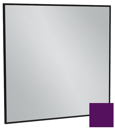 Зеркало Jacob Delafon EB1425-S20 Allure & Silhouette, 80 х 80 см, рама сливовый сатин снят с производства