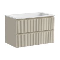 Тумба Sancos SNT80CE Snob T под раковину 79х44.5 см, подвесная, Beige Soft Тумба Sancos SNT80CE Snob T под раковину 79х44.5 см, подвесная, Beige Soft