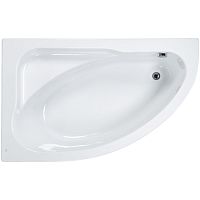 Акриловая ванна Roca 248642000 Welna асимметричная 160х100 см, левая, белая (монтажный комплект заказывается отдельно)