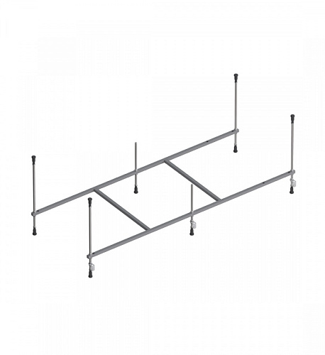 Каркас AM.PM W90A-160-070W-R Gem, в комплекте с монтажным набором, 160х70 см