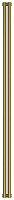 Радиатор Сунержа 05-0301-1802 Эстет-1 отопительный н/ж 1800х90 мм/ 2 секции, состаренная бронза