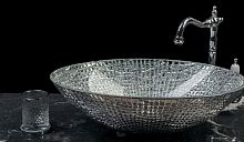 Раковина круглая хрустальная 35*51 Armadi Art 815 Раковина круглая хрустальная 35*51 Armadi Art 815