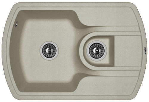 Мойка для кухни Florentina 20.200.D0760.305 Нире 76х51 см, с крылом, серая Мойка для кухни Florentina 20.200.D0760.305 Нире 76х51 см, с крылом, серая снят с производства