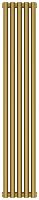 Радиатор Сунержа 032-0302-1205 Эстет-11 отопительный н/ж 1200х225 мм/ 5 секций, матовое золото