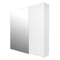 Зеркальный шкаф Loranto CS00086968 Santorini 70х70 см, белый глянцевый