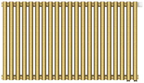 Радиатор Сунержа 051-0312-5021 Эстет-11 отопительный н/ж EU50 500х945 мм/ 21 секция, состаренная латунь