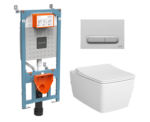 Сет №1415_9820B003-7201, Комплект: Инсталляция + кнопка смыва, унитаз, тонкое сиденье Сет №1415_9820B003-7201, Комплект: Инсталляция + кнопка смыва, унитаз, тонкое сиденье