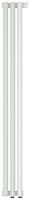 Радиатор Сунержа 12-0321-1203 Эстет-0 отопительный н/ж EU50 правый 1200х135 мм/ 3 секции, белый