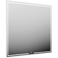 Зеркало Kerama Marazzi Mio.mi.90\WHT Mio, 90х80 см, с подсветкой/сенсорным выключателем/диммером, белое Зеркало Kerama Marazzi Mio.mi.90\WHT Mio, 90х80 см, с подсветкой/сенсорным выключателем/диммером, белое