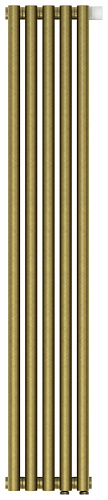Радиатор Сунержа 05-0311-1205 Эстет-1 отопительный н/ж EU50 правый 1200х225 мм/ 5 секций, состаренная бронза