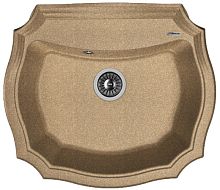 Мойка для кухни Florentina 20.355.D0640.105 Эмилия 64х55 см, коричневая Мойка для кухни Florentina 20.355.D0640.105 Эмилия 64х55 см, коричневая