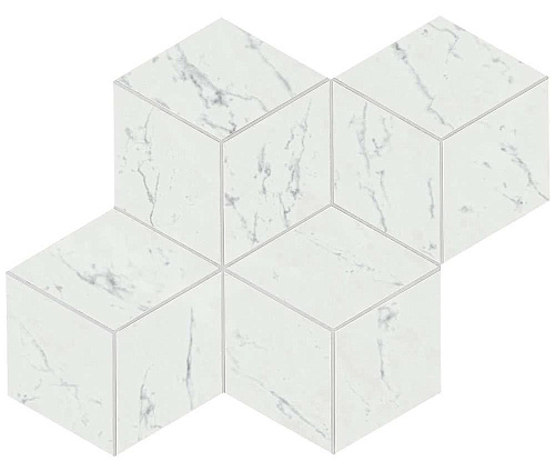 Мозаика Atlas Concorde Marvel Stone Marvel Carrara Pure Mosaico Esag. Lapp. 35x30 (MarvelCarraraPureMosaicoEsag.Lapp.)