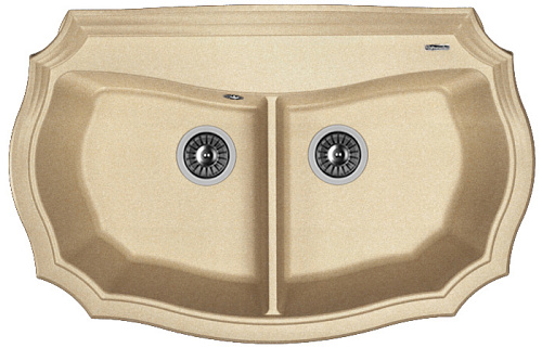Мойка для кухни Florentina 20.365.F0870.107 Эмилия 87х55 см, песочная снят с производства
