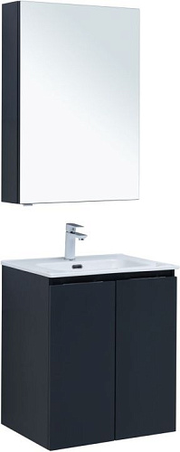 Комплект мебели Aquanet 00274223 Алвита New для ванной комнаты, серый купить недорого в интернет-магазине Керамос