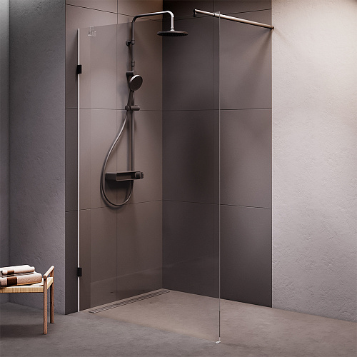 Душевое ограждение AM.PM X-Joy W94UWI-120-F1-BTE