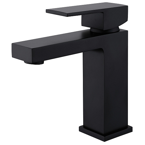 Смеситель ABBER AF8210B Daheim для раковины, черный матовый Смеситель ABBER AF8210B Daheim для раковины, черный матовый