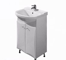 Тумба с раковиной Акватон Джимми 57 М (1A0683K0DJ010) белая