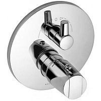 Смеситель Kludi 358300538 Objekta Mix для ванны/душа с термостатом, встраиваемый, хром