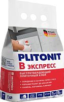 Клей на цементной основе Plitonit Клей PLITONIT В экспресс (Вб)-5