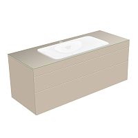 Тумба Keuco 31583180100 Edition 400 под умывальник 140х53.5 см, кашемир/стекло глянцевое кашемир