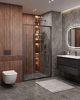 Душевая дверь в нишу Cezares MOLVENO MOLVENO-BF-3-120-C-GM-IV